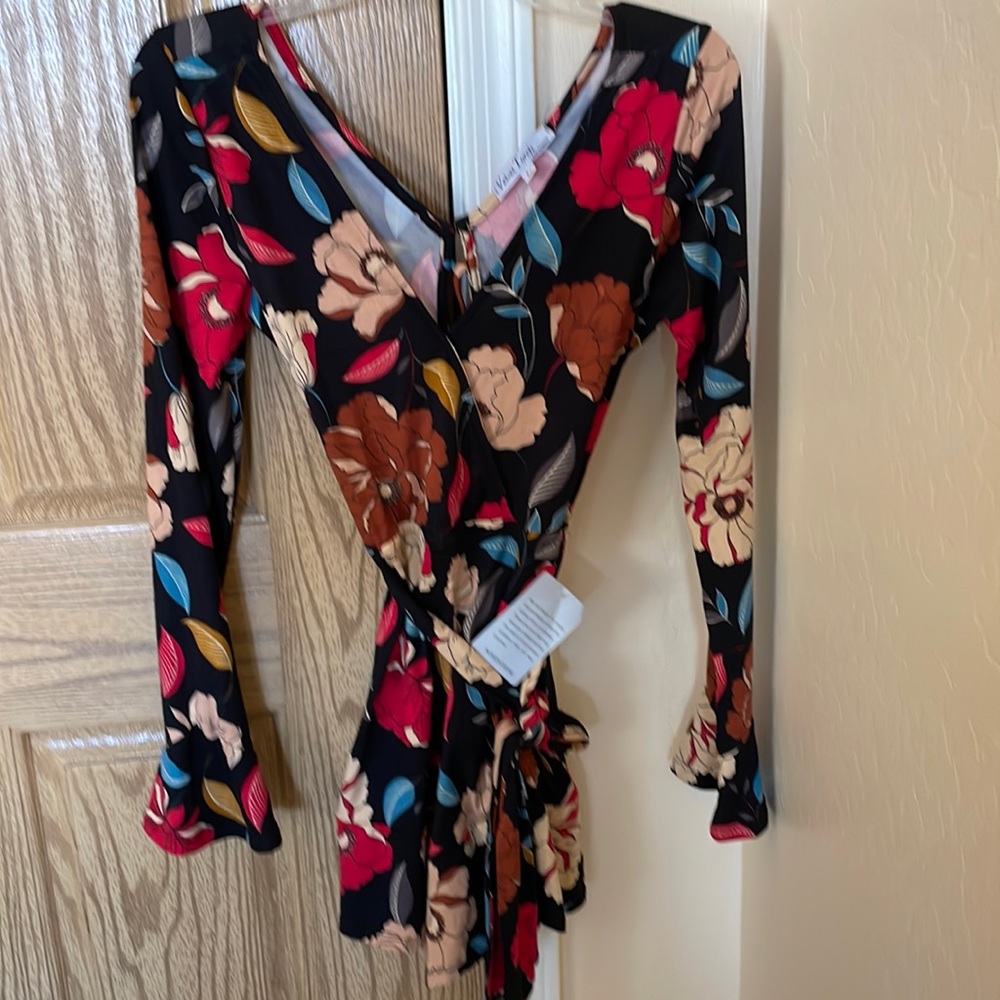 NWT Velvet Torch from Nordstrom belted romper